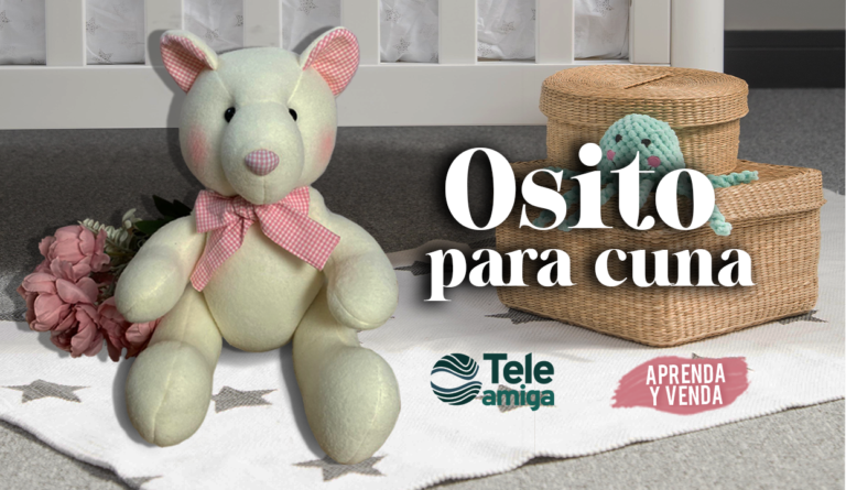 Osito de cuna y Baby shower – Aprenda y Venda en Teleamiga