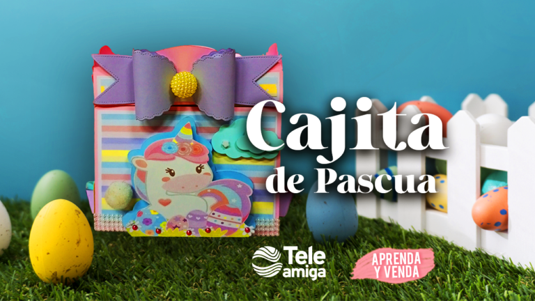 Cajita de pascua método scrapbooking – Aprenda y Venda en Teleamiga