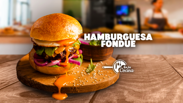 Hamburguesa Fondue en tu Cocina – Teleamiga