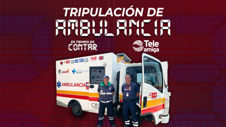 #EsTiempoDeContar ¿Cómo trabaja una tripulación de ambulancia?