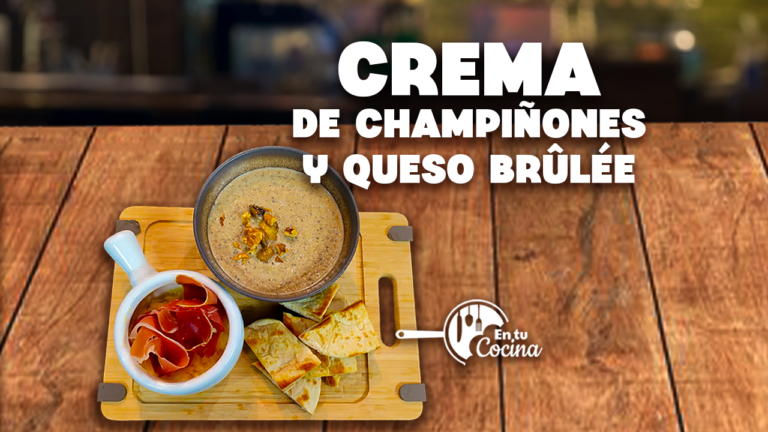 Crema de champiñones y queso Brulee en tu cocina – teleamiga