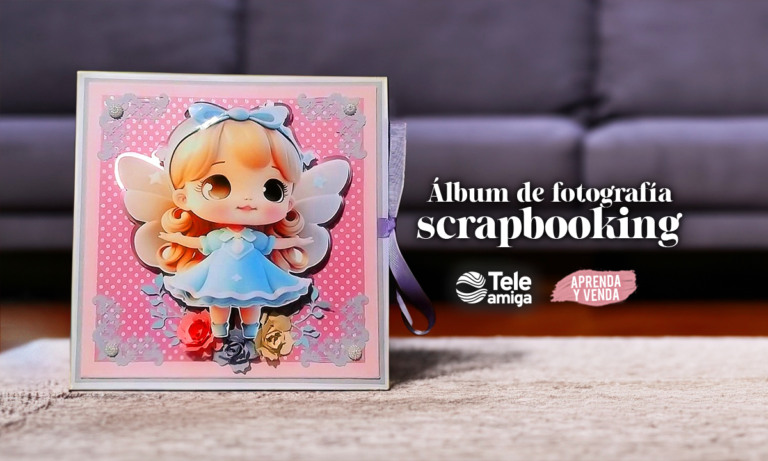 Álbum de fotografía Scrapbooking en Aprenda y Venda – Teleamiga