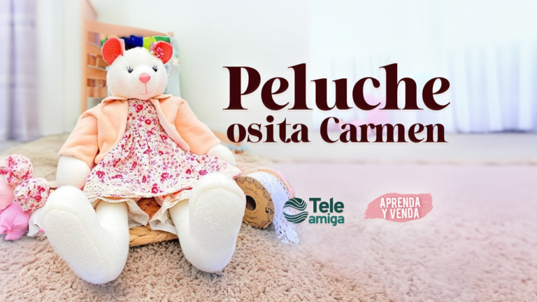 Peluche Osita Carmen en Aprenda y Venda – Teleamiga