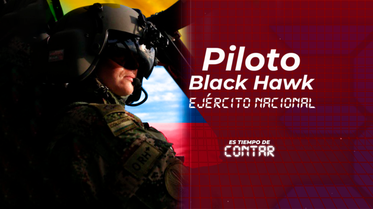 #EsTiempoDeContar ¿Cómo es la labor de un piloto BlackHawk del Ejército Nacional?