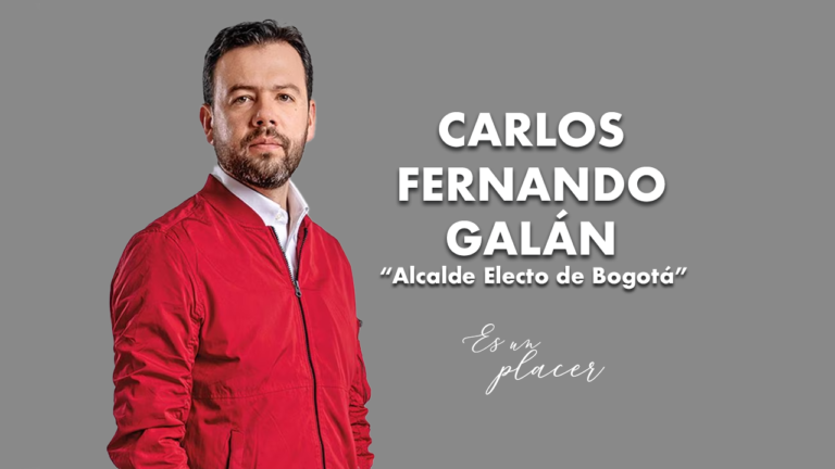 Alcalde Electo Bogotá, Carlos Fernando Galán – Es un Placer en Teleamiga