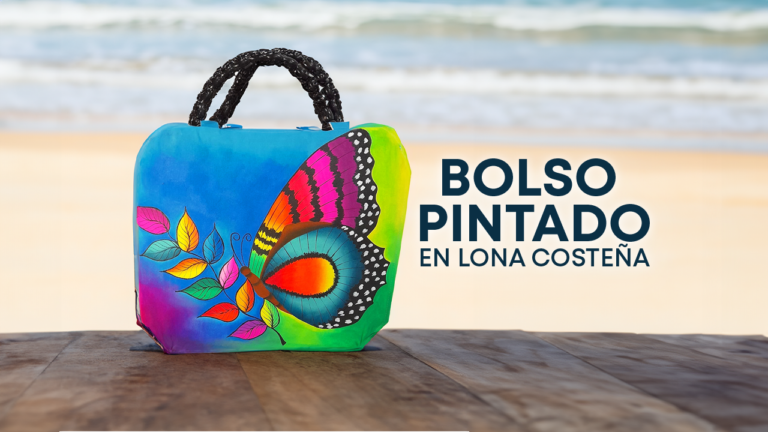 Bolso en Lona Costeña Pintado en Aprenda y Venda – Teleamiga