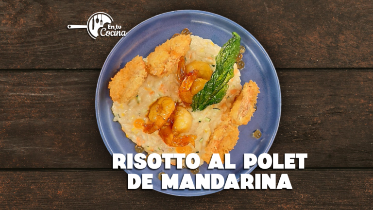 Risotto al Polet de Mandarina en tu Cocina