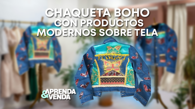 Chaqueta Boho Pintada con Galaxy BOHO en Aprenda y Venda – Teleamiga