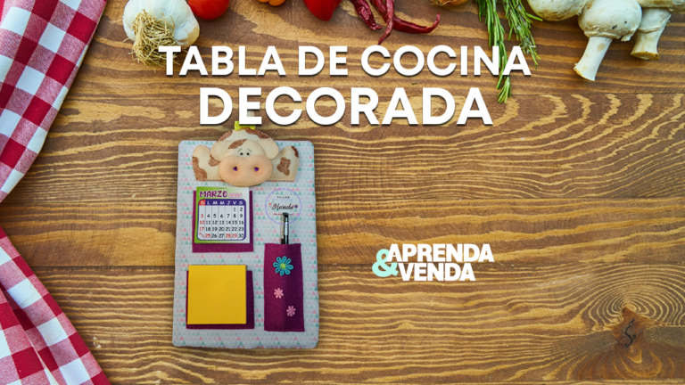 Tabla de Cocina Decorada en Aprenda y Venda