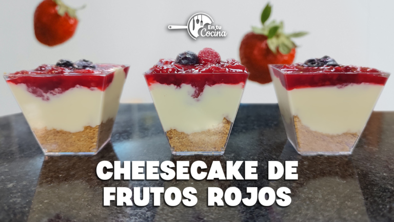 Cheesecake de Frutos Rojos en tu Cocina