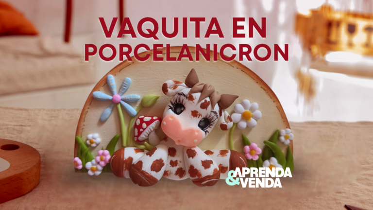 Vaquita en Porcelanicrón en Aprenda y Venda