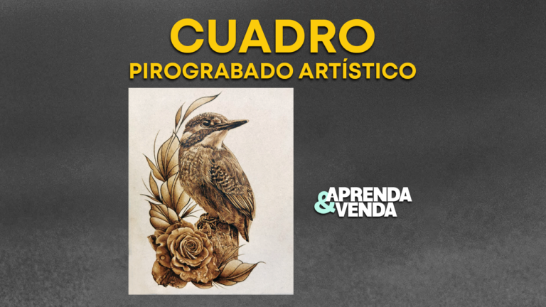 Cuadro Pirograbado Artístico en Aprenda y Venda