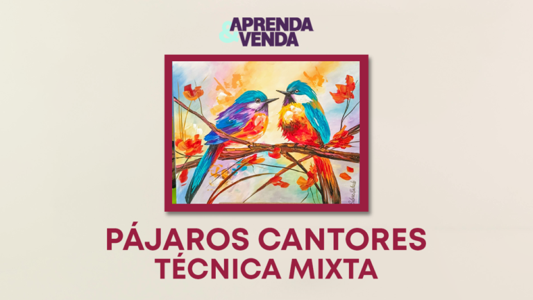 Pájaros Cantores Técnica Mixtas en Aprenda y Venda