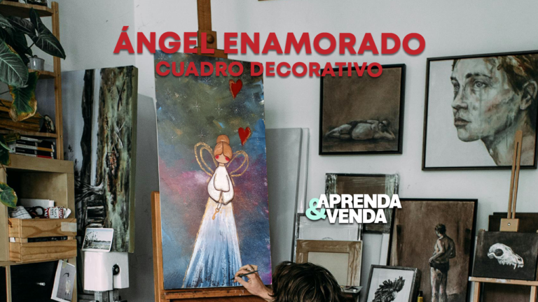 Ángel Enamorado Cuadro Decorativo en Aprenda y Venda