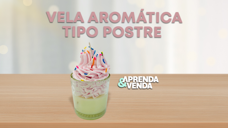 Vela Aromatizada Tipo Postre en Aprenda y Venda