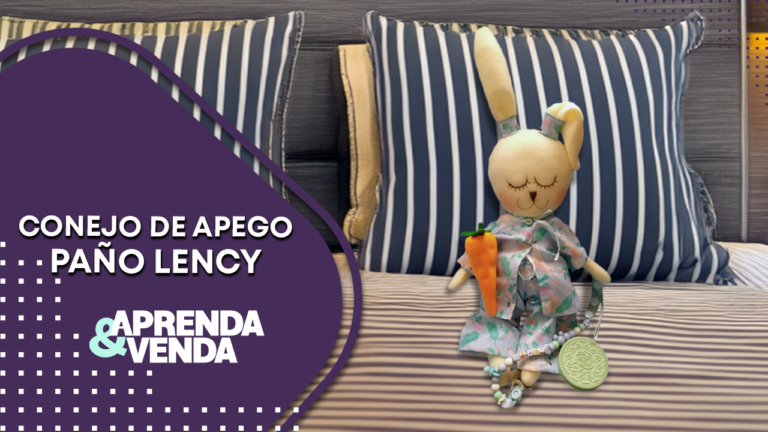 Conejo de Apego Paño Lency en Aprenda y Venda