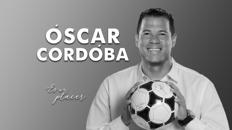 Óscar Córdoba en “Es un Placer”