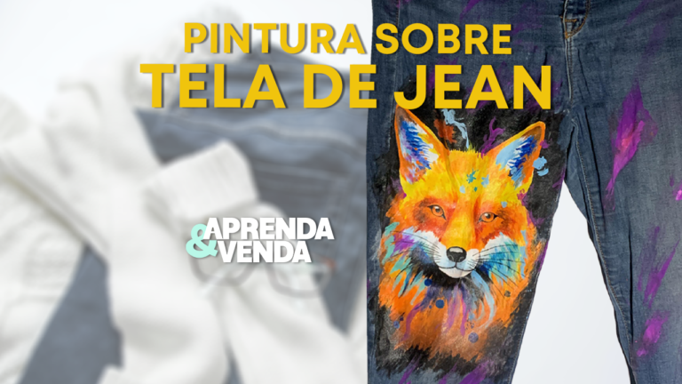 Pintura Sobre Tela de Jeans en Aprenda y Venda