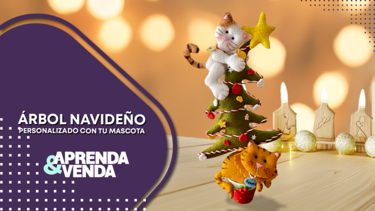 Árbol Navideño Personalizado con tu Mascota en Aprenda y Venda