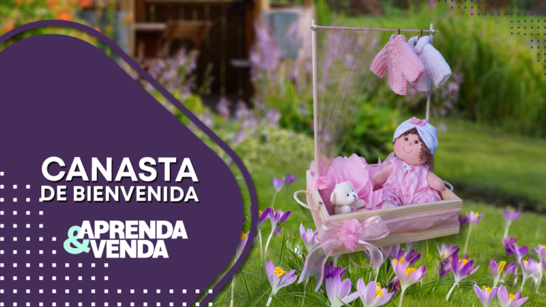 Canasta de Bienvenida Decorada en Aprenda y Venda