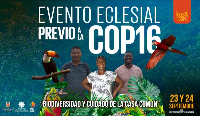 La Iglesia Católica Colombiana Refuerza su Compromiso con la Biodiversidad antes de la COP16