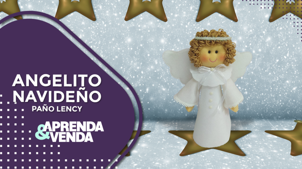 Angelito Navideño Paño Lency