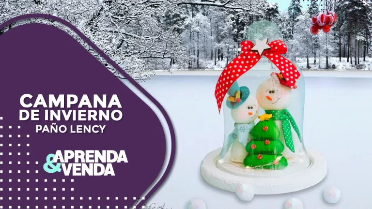 Campana de Invierno Paño Lency Aprenda y Venda