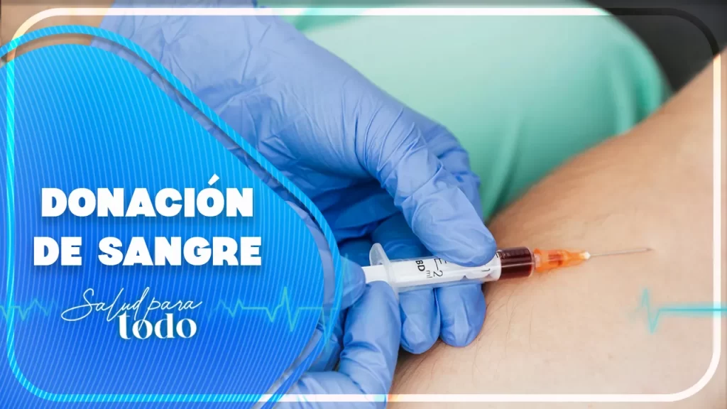 donación de sangre