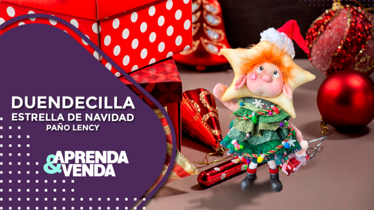 Duendecilla Estrella – Paño Lency – Aprenda y Venda