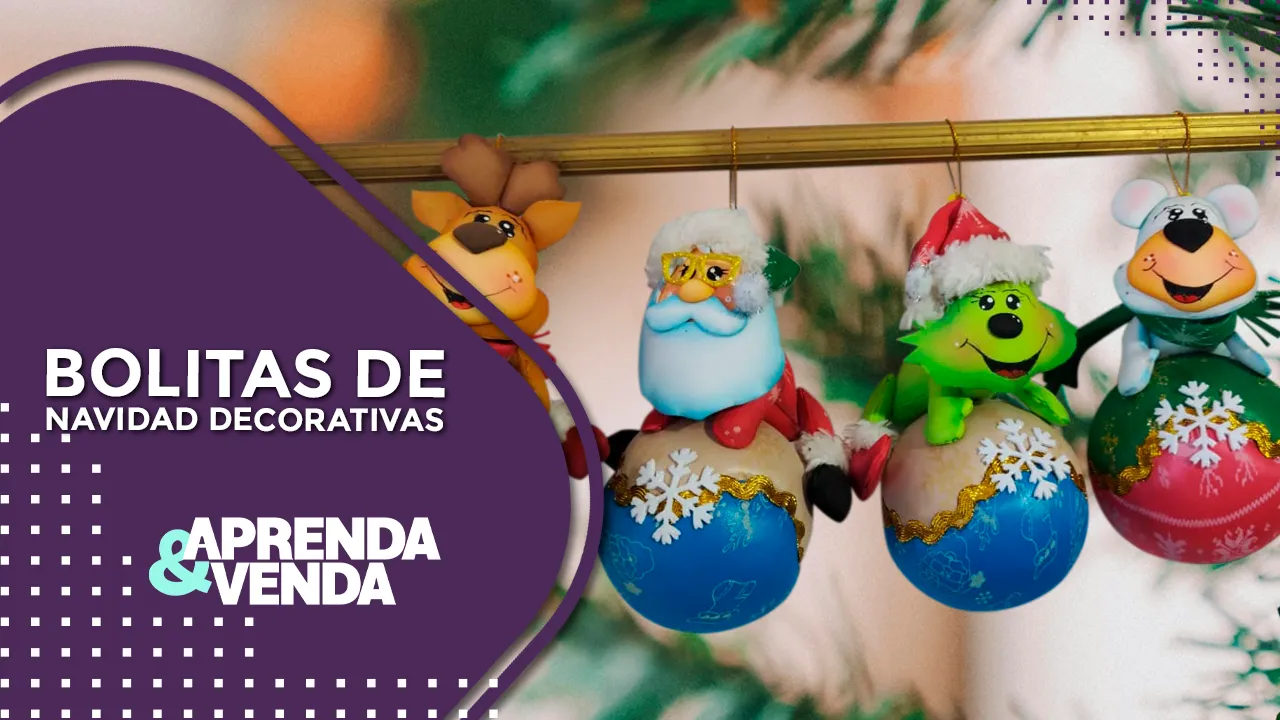 Bolitas de Navidad Decoradas