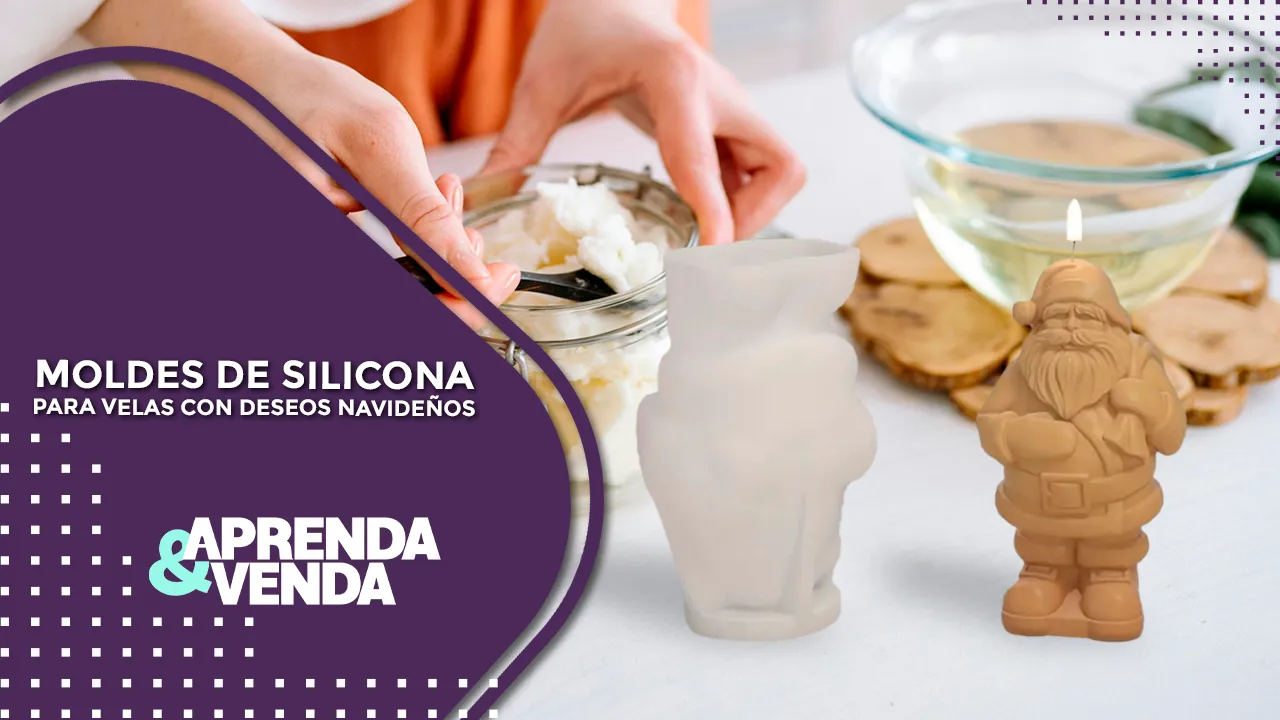 Molde De Silicona Velas Deseos 12Cm Combo X7 Moldes