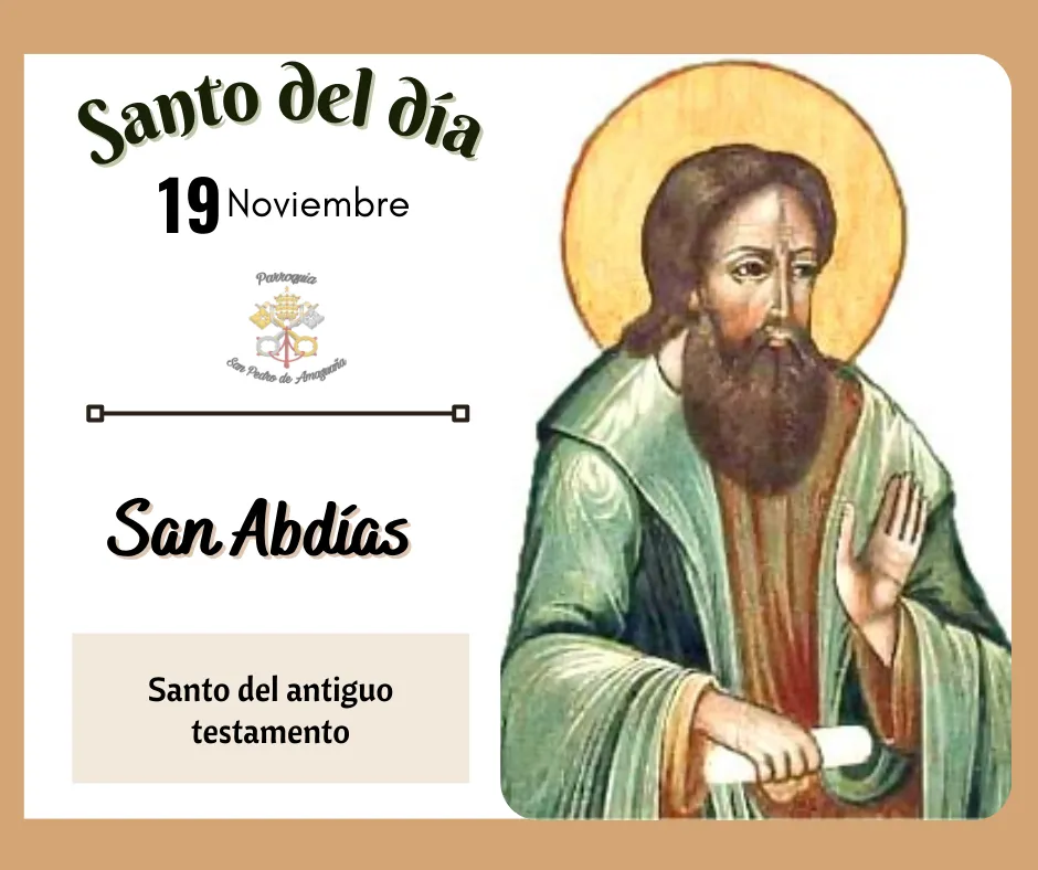 Santoral 19 de Noviembre