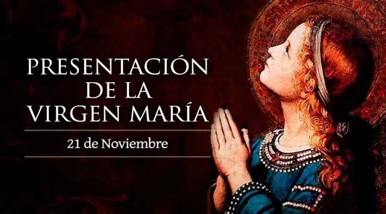 Santoral 21 de Noviembre