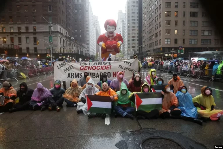 Protestas desfile de Macy's