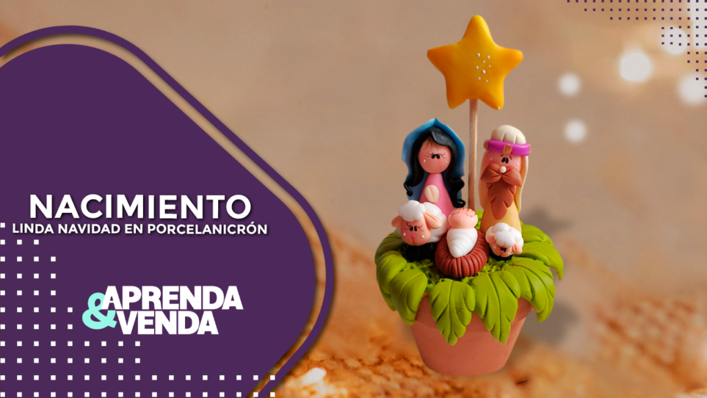 aprenda y venda nacimiento linda navidad