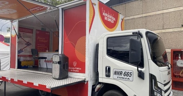 Unidad móvil, agencia de empleo